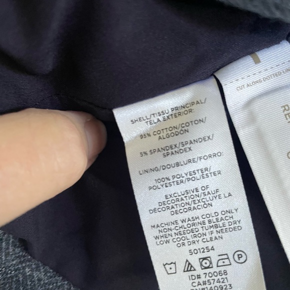 Anne Taylor loft blue tweet jacket size 0 NWT - Picture 3 of 4